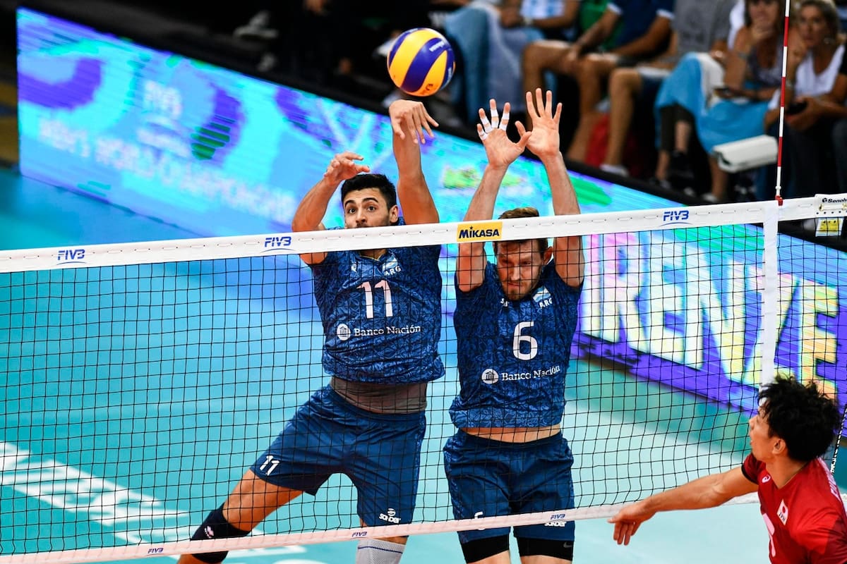 El bloqueo de la Argentina ante Japón; el equipo de Velasco sigue vivo en el Mundial