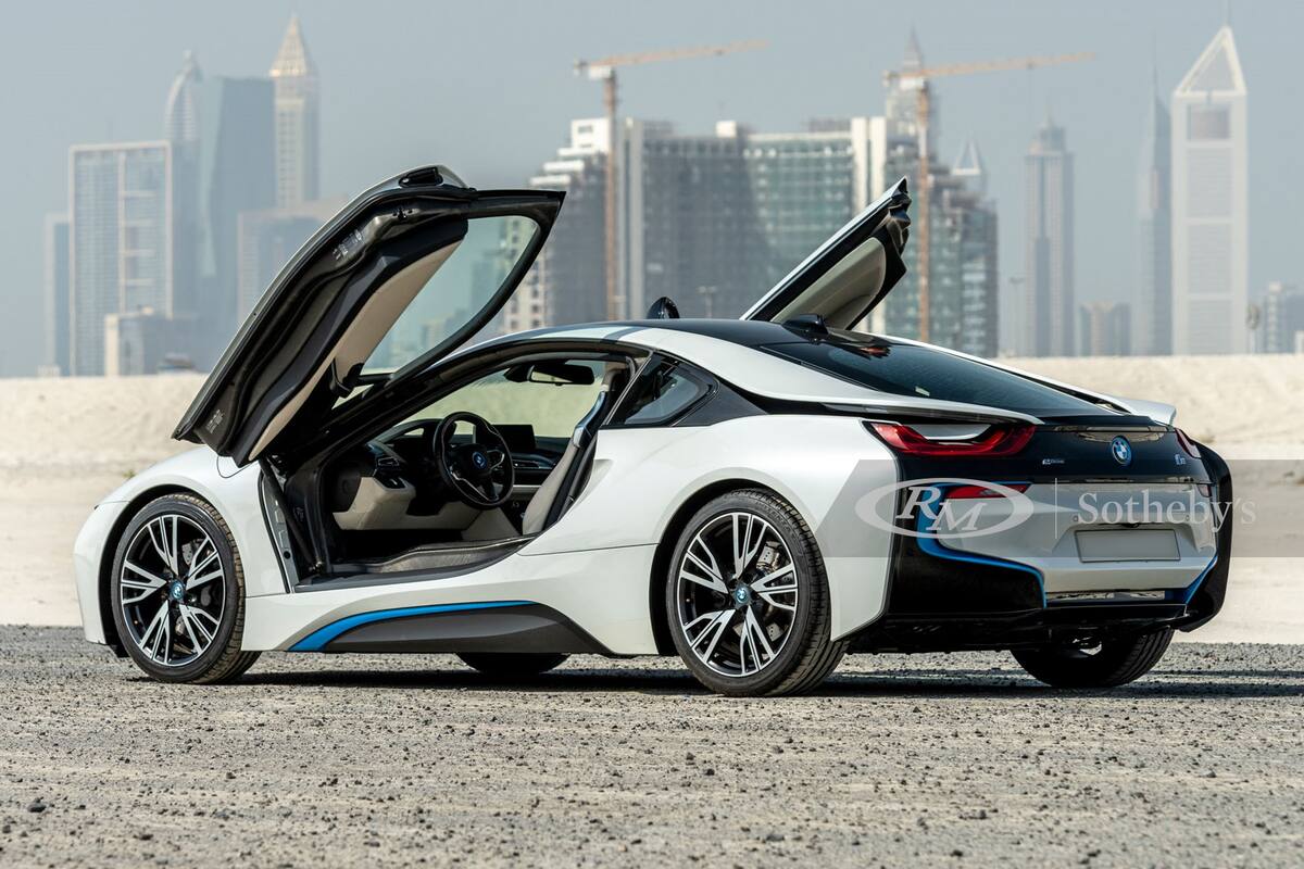 El BMW i8 Coupé de Maradona sale a la venta.