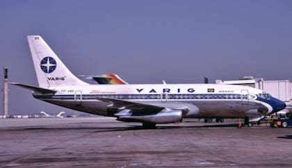 El Boeing 737-241 de Varig, matrícula PP-VMK, que realizaba el vuelo 254 entre San Pablo y Belém
