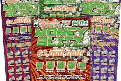 El boleto ganador pertenece al juego de Money Blitz (Foto: Virginia Lottery)