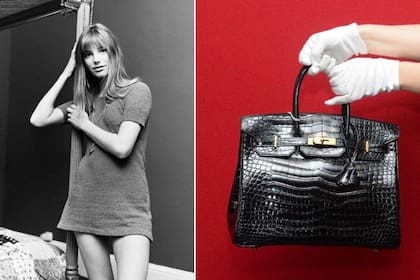El bolso de Hermès con su nombre