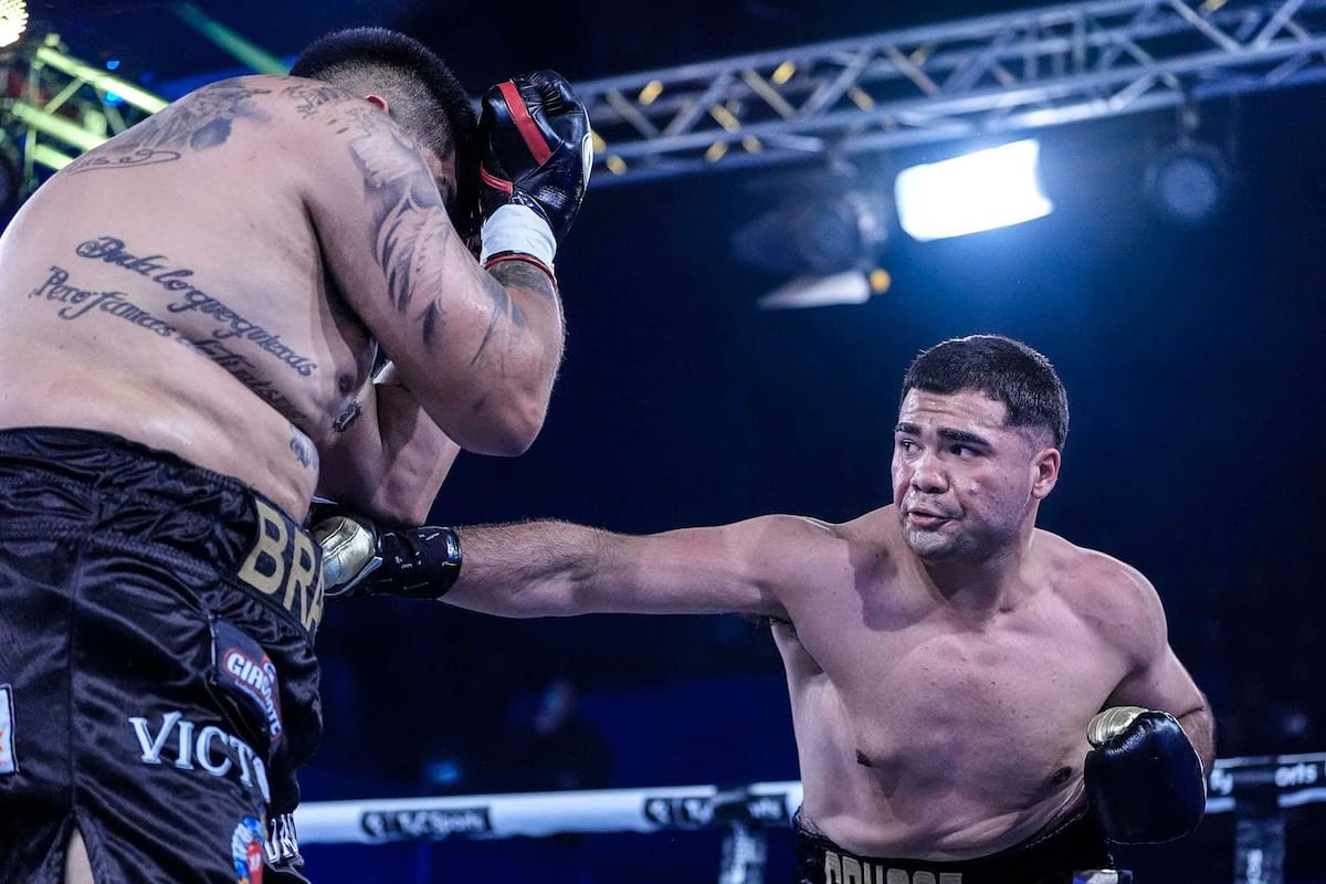 El bonaerense Karim Crucce retuvo el título argentino pesado al noquear en un round al cordobés Ariel "Chiquito" Bracamonte, en la Federación Argentina de Box