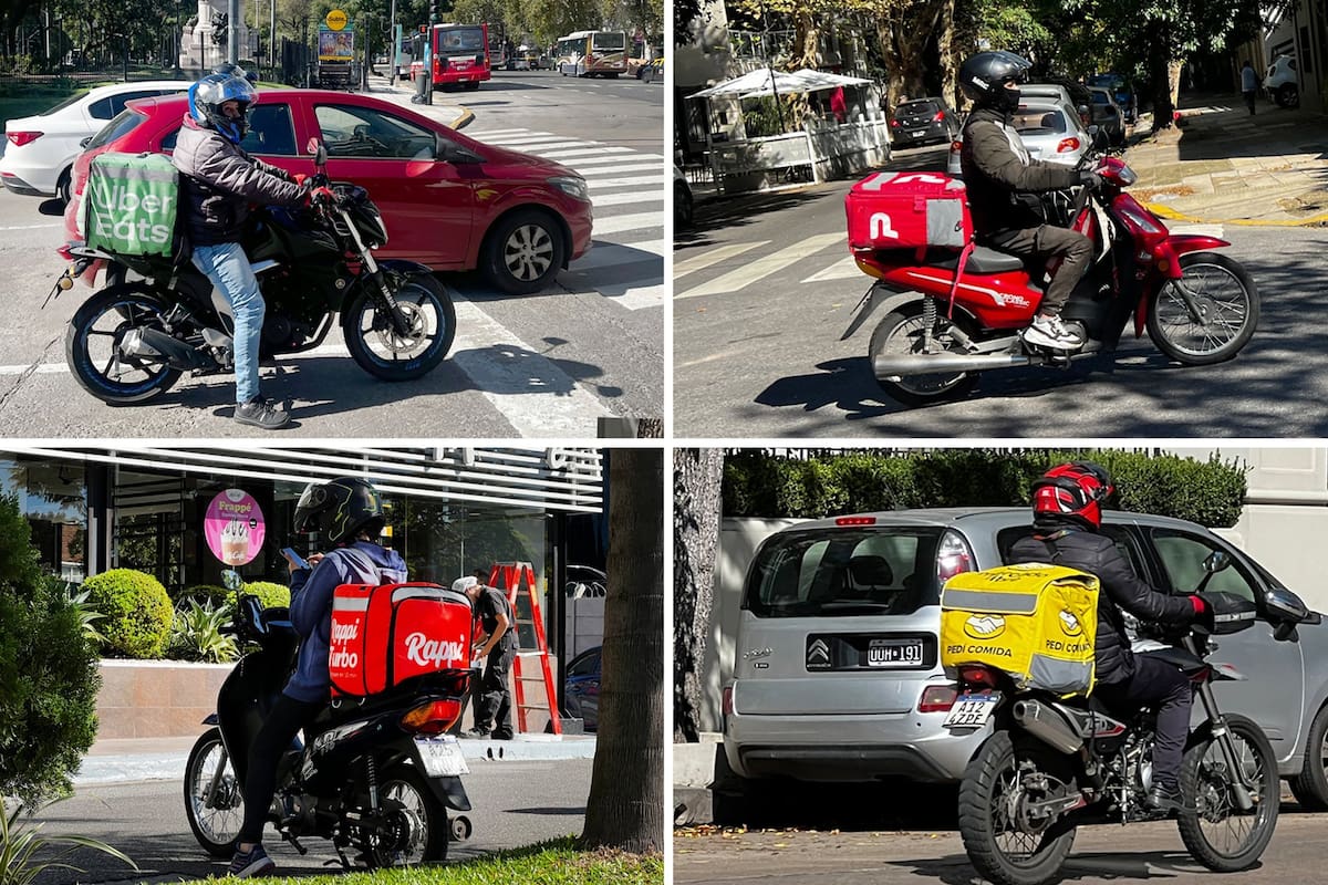 El boom del delivery, entrega de comida a domicilio Rappi, Pedidos Ya, Uber Eats, Mercado Libre