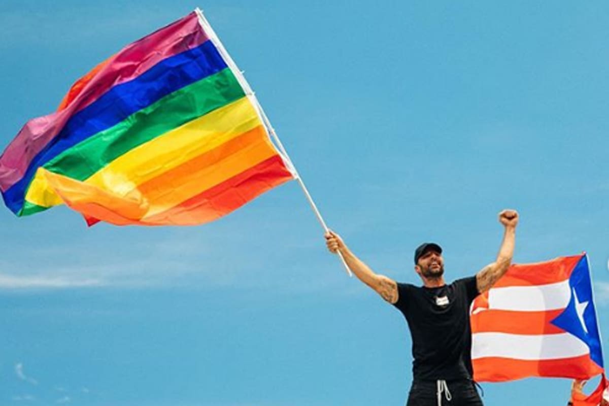 El boricua, una de las caras visibles para exigir la renuncia del gobernador