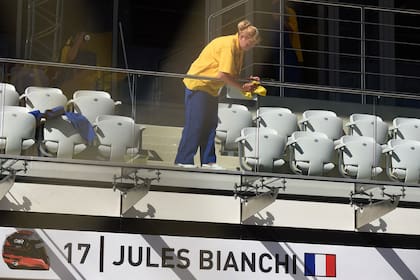 El box de Bianchi fue armado en Sochi
