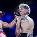 Un boxeador argentino fue retirado en camilla tras recibir un fuerte golpe en la mandíbula