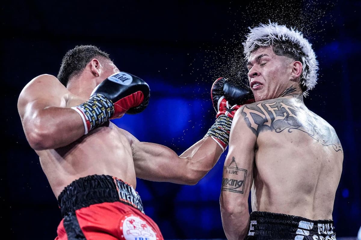 El boxeador argentino, Rodrigo Ruíz, cayó por nocaut en el quinto round