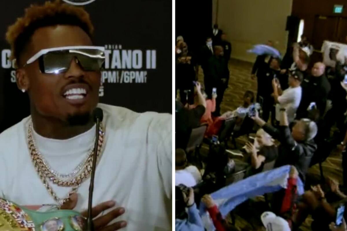 El boxeador estadounidense, Jermell Charlo, disparó contra los fanáticos del argentino Brian Castaño y recibió una inesperada respuesta