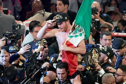 El boxeador mexicano Canelo Álvarez