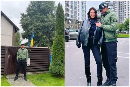 El boxeador Oleksandr Usyk regresó a su casa en Ucrania después de que fue tomada por tropas rusas