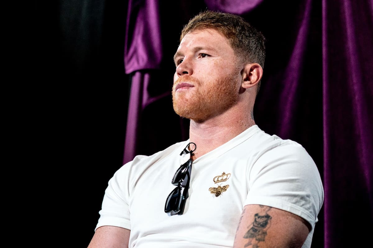 El boxeador Saúl Canelo Álvarez