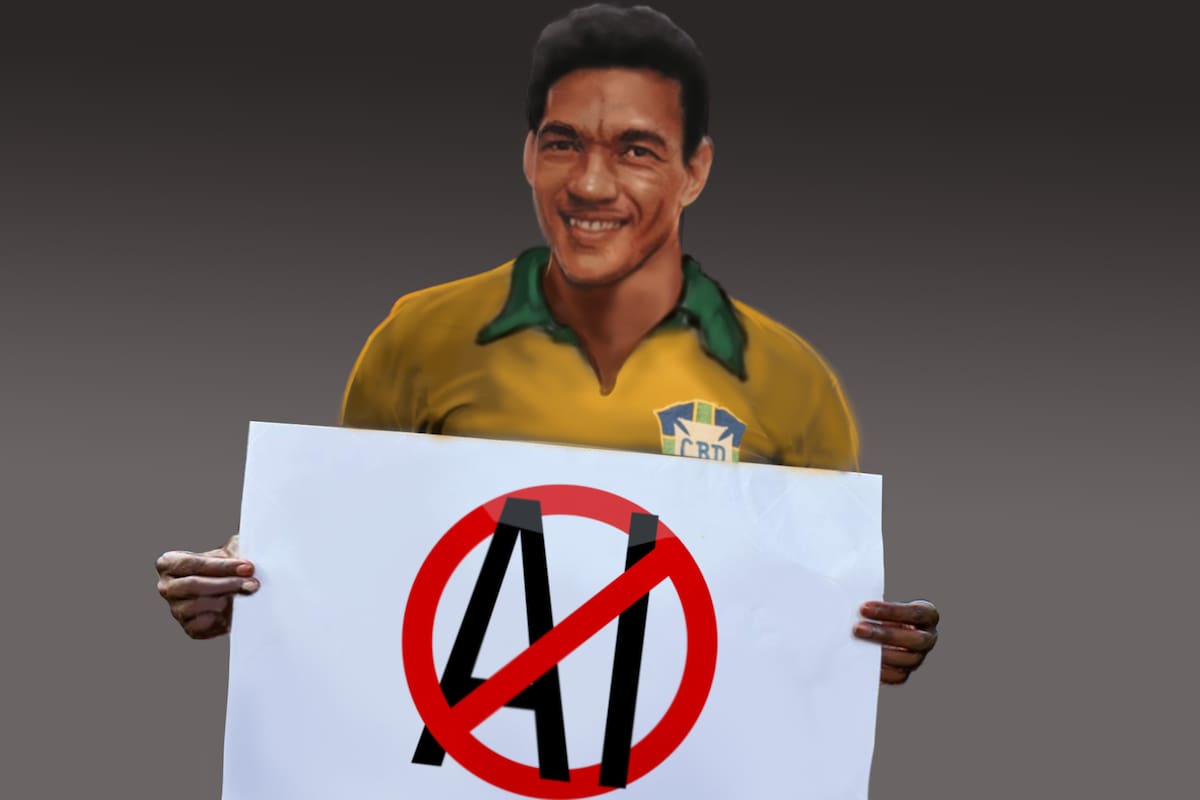 El brasileño Garrincha, héroe en el Mundial de 1962, era un delantero impredecible como la vida