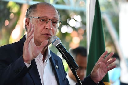 El brasileño Geraldo Alckmin, exgobernador del estado de Sao Paulo busca la reelección como vice de Lula da Silva (Photo by EVARISTO SA / AFP)