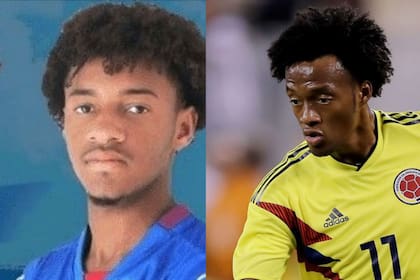 El brasileño Quadrado y el colombiano Cuadrado, calcados para el fútbol