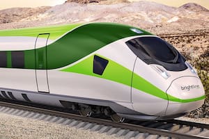 El Brightline West disminuirá los tiempos de traslado y será amable con el medio ambiente