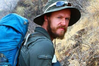 El británico Chaz Powell se quedó sin agua en medio de una expedición. Crédito: Chaz Powell