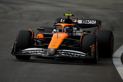 El británico Lando Norris, de McLaren, fue el mejor de los ensayos en el Gran Premio de Singapur