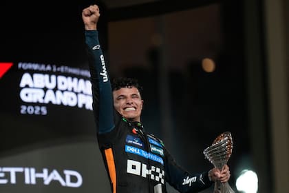 El británico Lando Norris es el campeón defensor de la Fórmula 1 en la temporada 2026