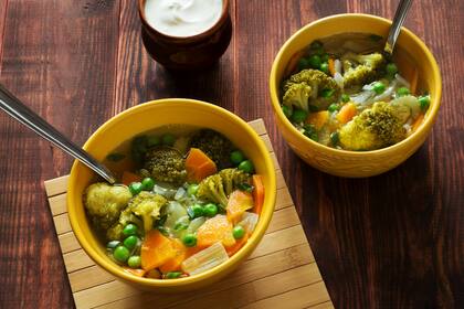 El brócoli puede ser el ingrediente principal de una sopa