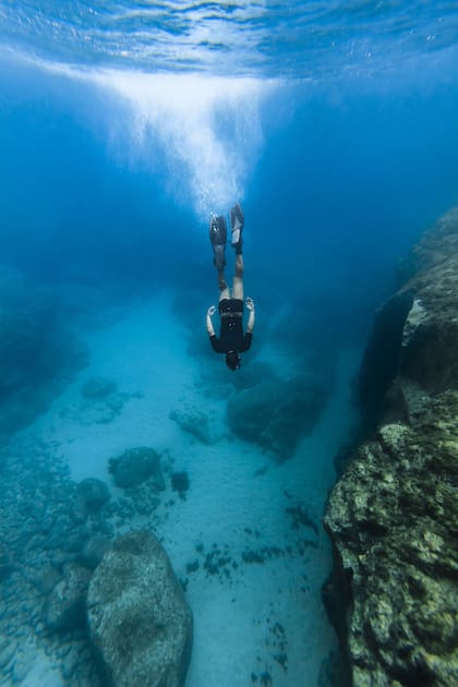 El buceo en Praia do Sancho está considerado entre los mejores del mundo