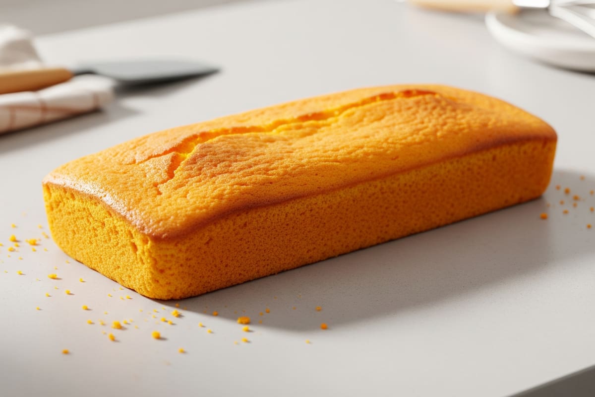 El budín de naranja ideal para compartir en familia con solo cinco ingredientes