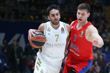 El buen aporte de Facundo Campazzo fue insuficiente: Real Madrid cayó por 60-55 en Moscú