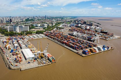 El buque estuvo en el puerto de Dock Sud