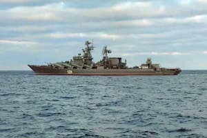 El buque insignia de la Marina de Rusia fue hundido por las fuerzas ucranianas.