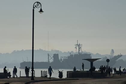 El buque Papaloapan de la Armada de México llega a la bahía de La Habana, Cuba, el 12 de febrero de 2026.