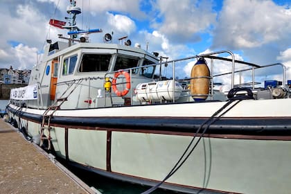 El barco privado que encontró los restos