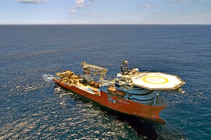 El buque Seabed Constructor, de la empresa Ocean Infinity