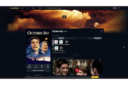 El buscador JustWatch encuentra en qué plataformas está un cierto título; pero, en este caso, pasa por alto a Mubi