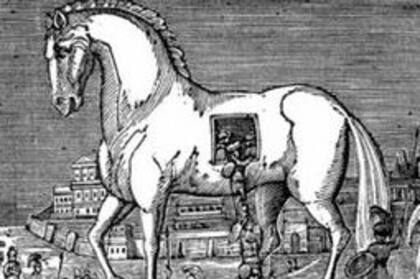 o cavalo de Tróia