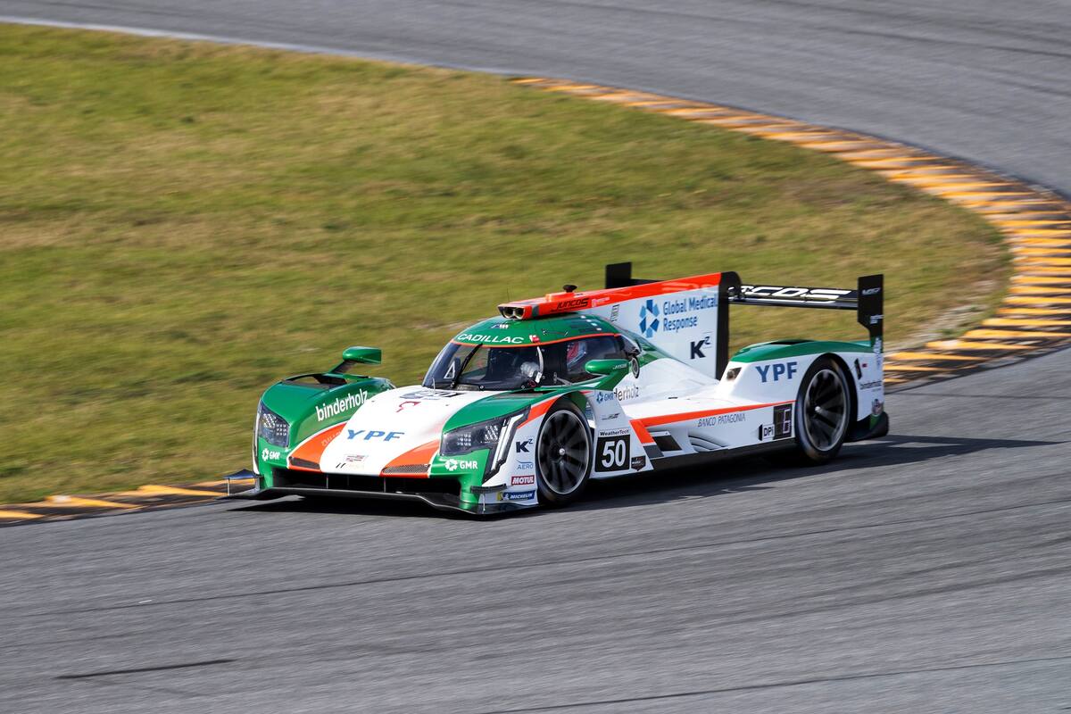 El Cadillac se clasificó 7° en la primera tanda de ensayos