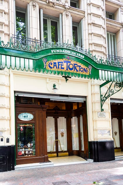 El Cafe Tortoni data de 1858