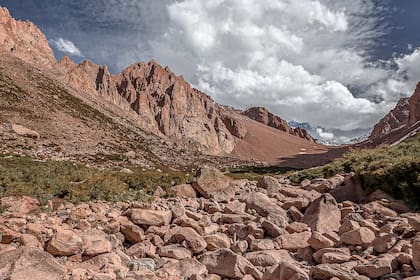 El Cajón de Arenales, en Mendoza, la zona en donde murió el turista francés.