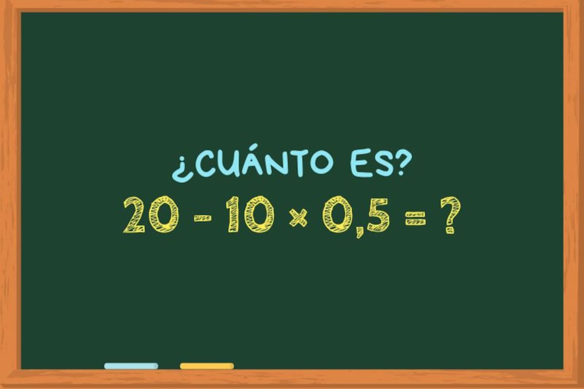 El cálculo matemático que genera dolor de cabeza al intentar resolverlo en menos de 40 segundos