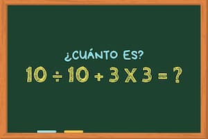 El cálculo matemático que muy pocas personas pueden resolver correctamente en 20 segundos