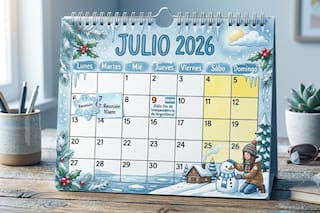 El calendario de julio 2026 para imprimir