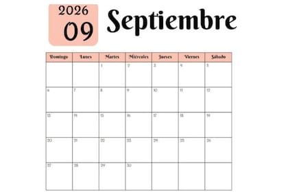 El calendario en papel permite marcar las actividades y eventos del mes