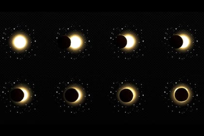 El calendario lunar permite conocer las fechas de las distintas fases de septiembre