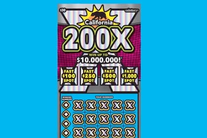 El californiano ganó 500 dólares con un juego de raspadito y se fue a trabajar sin saber que tenía en su poder otro millón