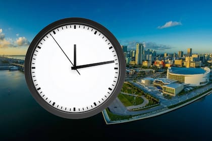 El cambio de hora en Miami será el domingo 3 de noviembre