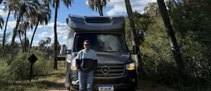 Jorge dejó la oficina, armó un motorhome y lleva recorridos 27 mil kilómetros por la Argentina