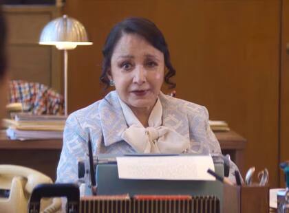 El cameo de María Antonieta de las Nieves, "La Chilindrina", en la serie Chespirito: Sin querer queriendo (Foto: Max)