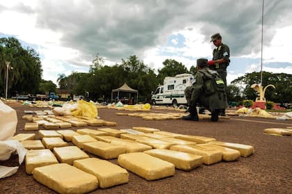 En 2018, los federales secuestraron más de 184 mil kilos de marihuana