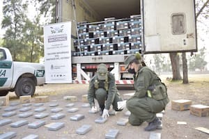 El camión fue interceptado por la Gendarmería Nacional en Santiago del Estero