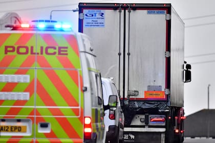 El camión que transportaba 39 cuerpos, fue encontrado al este de Londres