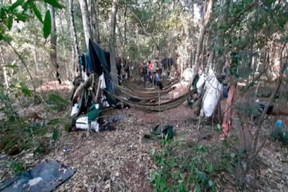 El campamento del EPP atacado por las autoridades paraguayas