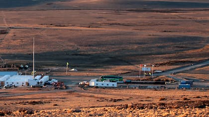 El campamento donde se construirán las represas Néstor Kirchner y Jorge Cepernic